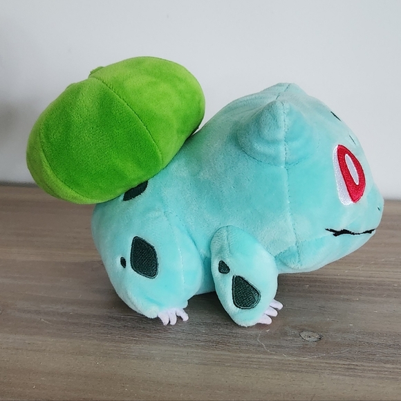Pokemon 7" Bulbasaur Plush - Officially Licensed, Pre-Owned Clean Very Good Cond - Picture 2 of 15
